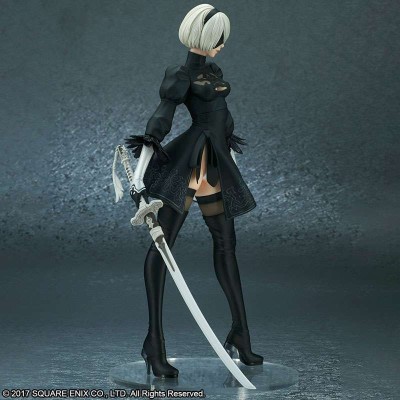 SQUARE ENIX NIER AUTOMATA YORHA 2 B B2 DELUXE PVC ACTION FIGURE