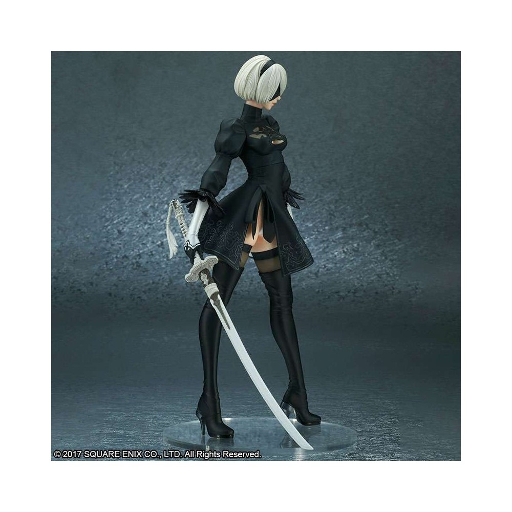 SQUARE ENIX NIER AUTOMATA YORHA 2 B B2 DELUXE PVC ACTION FIGURE