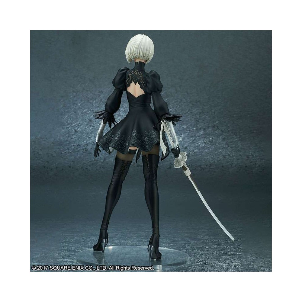 NIER AUTOMATA YORHA 2 B B2 DELUXE ACTION FIGURE SQUARE ENIX