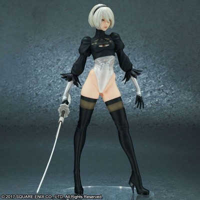 NIER AUTOMATA YORHA 2 B B2 DELUXE ACTION FIGURE SQUARE ENIX