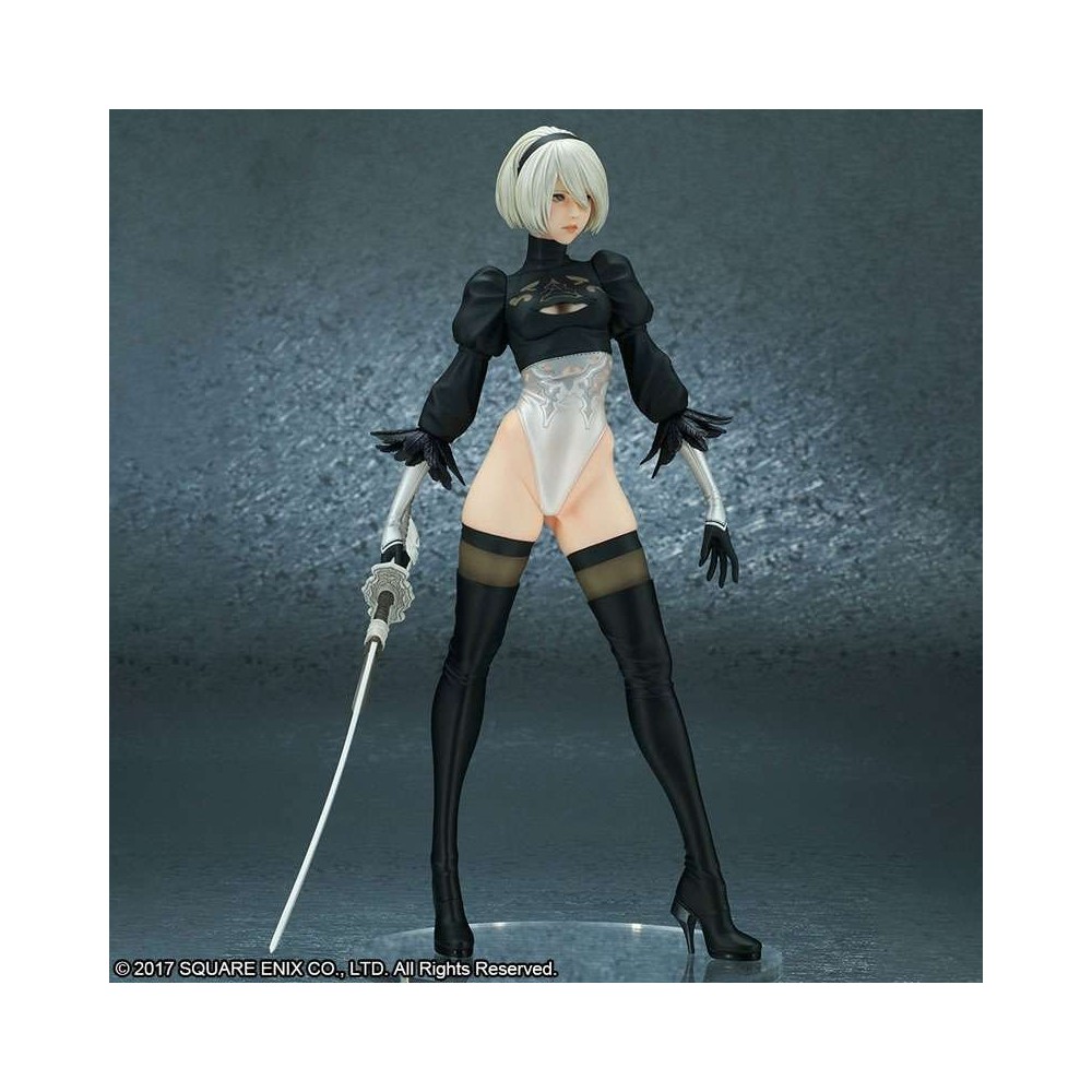 SQUARE ENIX NIER AUTOMATA YORHA 2 B B2 DELUXE PVC ACTION FIGURE