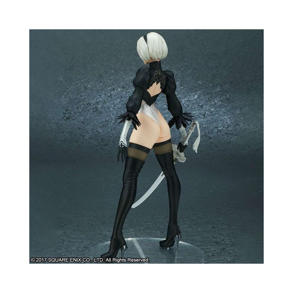 NIER AUTOMATA YORHA 2 B B2 DELUXE ACTION FIGURE SQUARE ENIX