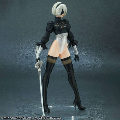 SQUARE ENIX NIER AUTOMATA YORHA 2 B B2 DELUXE PVC ACTION FIGURE