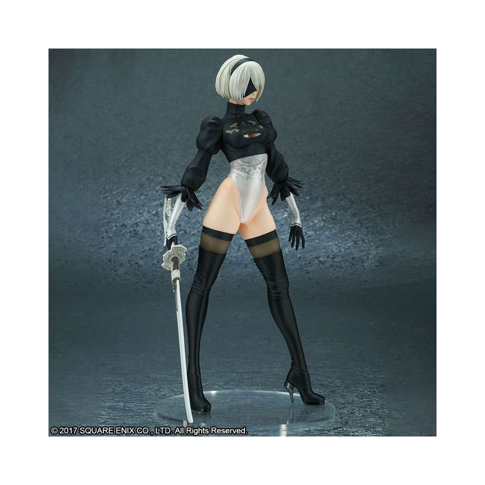 NIER AUTOMATA YORHA 2 B B2 DELUXE ACTION FIGURE SQUARE ENIX