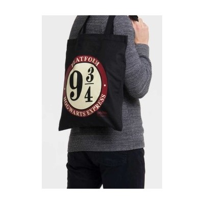 HARRY POTTER PLATFORM 9 3/4 TOTE BAG BORSA LOGOSHIRT
