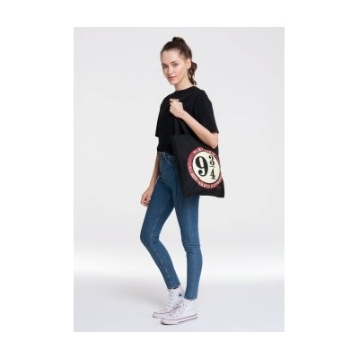 HARRY POTTER PLATFORM 9 3/4 TOTE BAG BORSA LOGOSHIRT