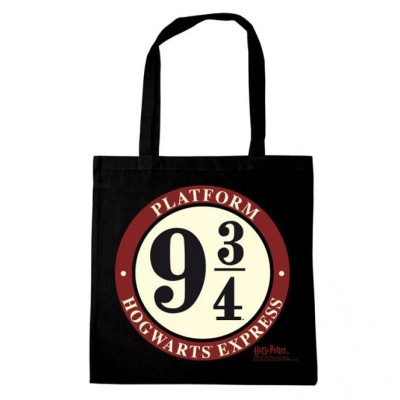 LOGOSHIRT HARRY POTTER PLATFORM 9 3/4 TOTE BAG