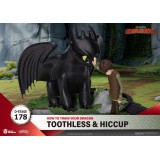 D-STAGE DRAGON TRAINER TOOTHLESS & HICCUP STATUA FIGURE DIORAMA BEAST KINGDOM
