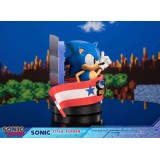 SONIC THE HEDGEHOG TITLE SCREEN STATUA FIGURE FIRST4FIGURES