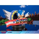 SONIC THE HEDGEHOG TITLE SCREEN STATUA FIGURE FIRST4FIGURES