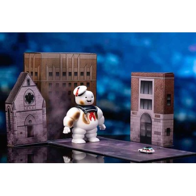 GHOSTBUSTERS ECTO-1 STAY PUFT DIORAMA NANO SCENE REPLICA JADA TOYS