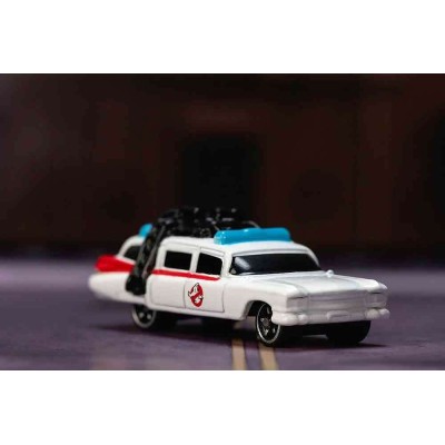 GHOSTBUSTERS ECTO-1 STAY PUFT DIORAMA NANO SCENE REPLICA JADA TOYS