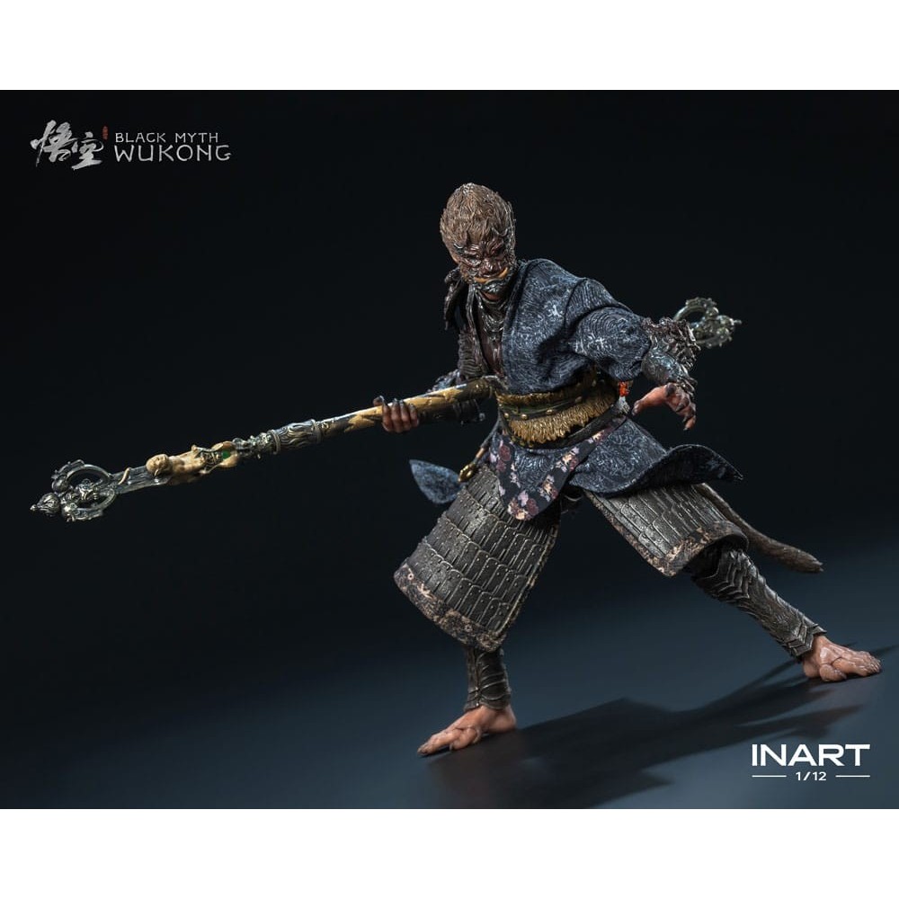 BLACK MYTH WUKONG THE DESTINED ONE DELUXE ACTION FIGURE QUEEN STUDIOS COLLECTIBLES