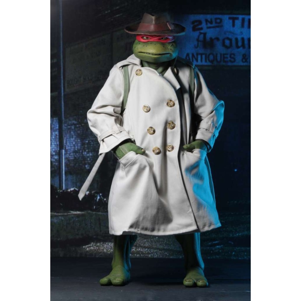 NECA TEENAGE MUTANT NINJA TURTLES 1990 MOVIE RAPHAEL DISGUISE 41CM ACTION FIGURE
