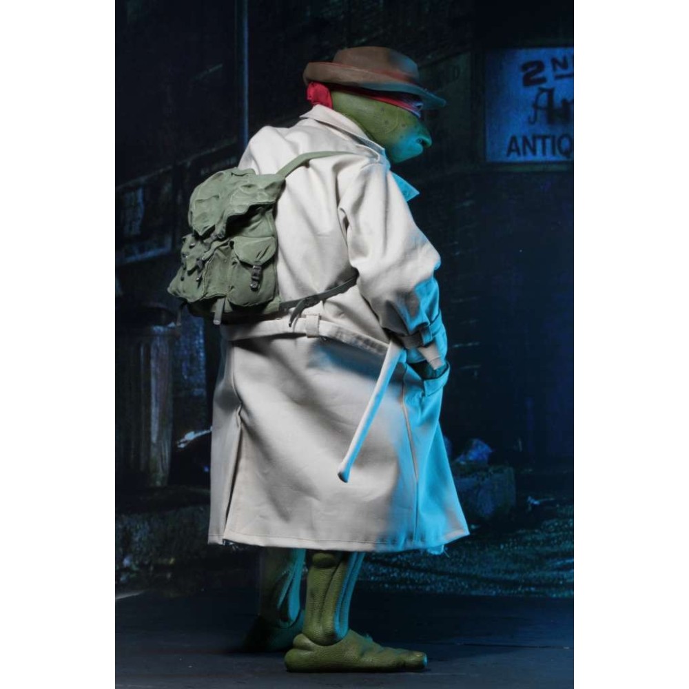 TEENAGE MUTANT NINJA TURTLES 1990 MOVIE RAFFAELLO DISGUISE 1/4 ACTION FIGURE NECA