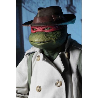 NECA TEENAGE MUTANT NINJA TURTLES 1990 MOVIE RAPHAEL DISGUISE 41CM ACTION FIGURE