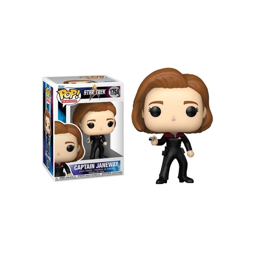 FUNKO FUNKO POP! TELEVISION STAR TREK CAPTAIN JANEWAY PVC BOBBLE HEAD FIGURE
