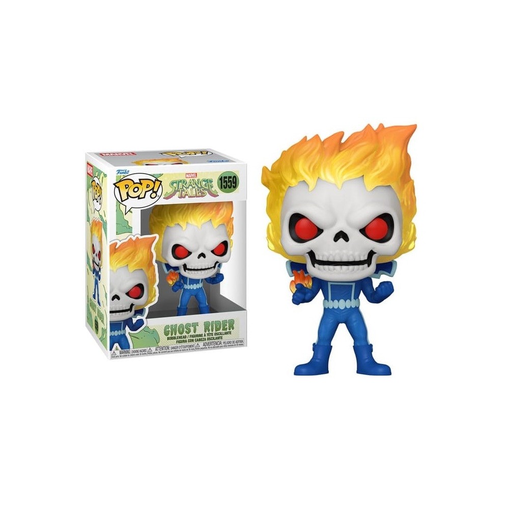 FUNKO POP! MARVEL STRANGE TALES GHOST RIDER BOBBLE HEAD FIGURE FUNKO