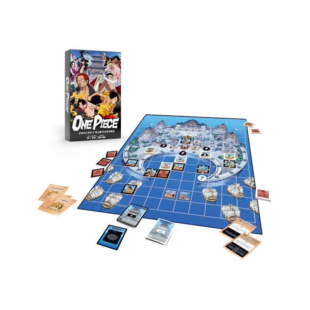ONE PIECE ASSALTO A MARINEFORD GIOCO DA TAVOLO MS EDIZIONI