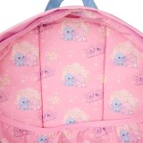 LOUNGEFLY STITCH AND ANGEL ALL OVER PRINT NYLON FULL SIZE BACKPACK