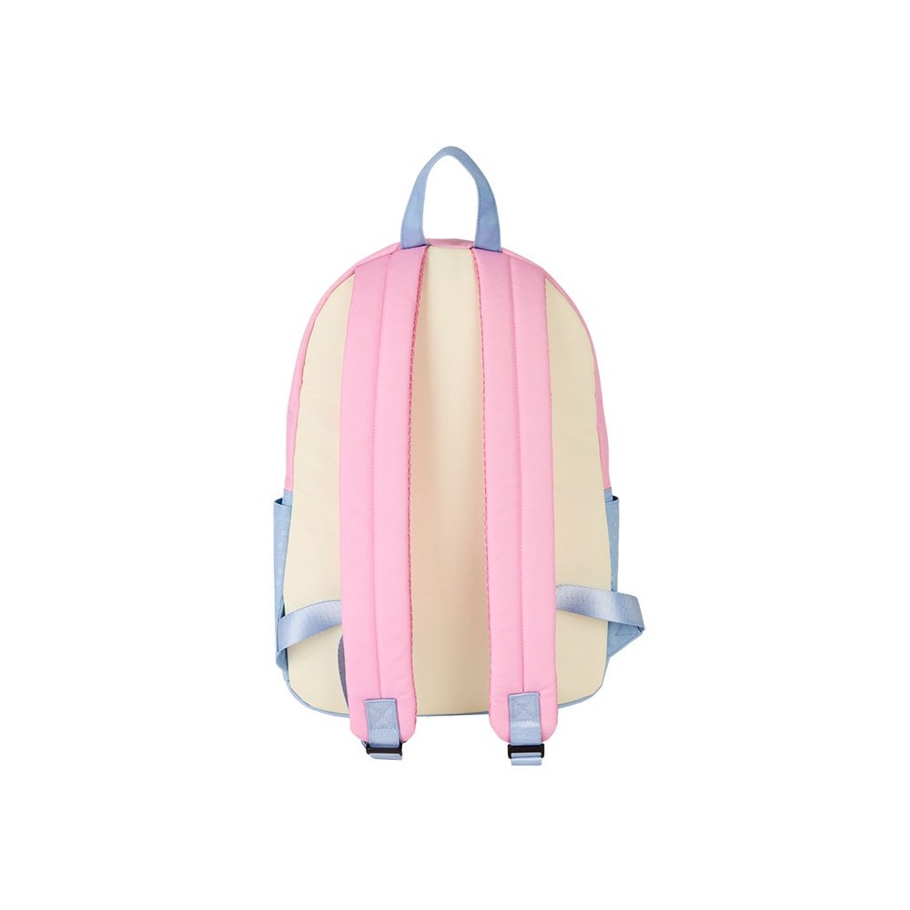 LOUNGEFLY STITCH AND ANGEL ALL OVER PRINT NYLON FULL SIZE BACKPACK