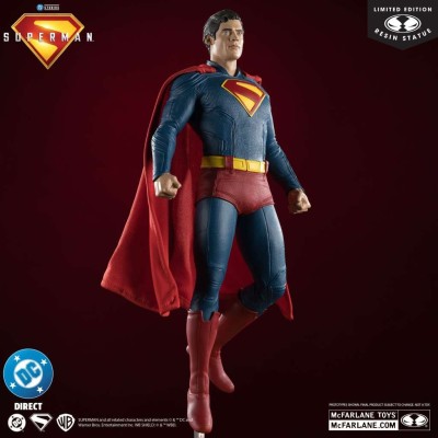 DC MOVIES SUPERMAN 2025 MOVIE STATUA FIGURE MC FARLANE