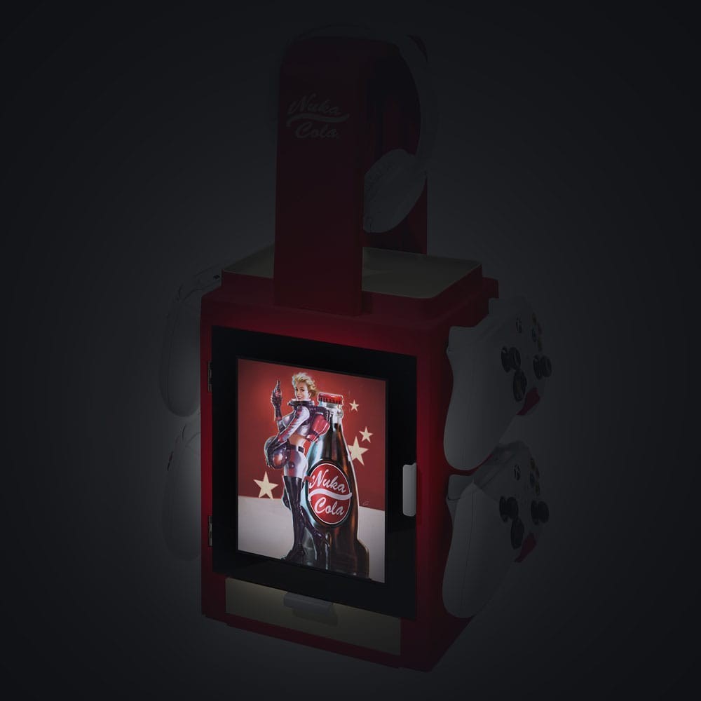 NUMSKULL FALLOUT NUKA COLA GAMING LOCKER WITH LIGHT