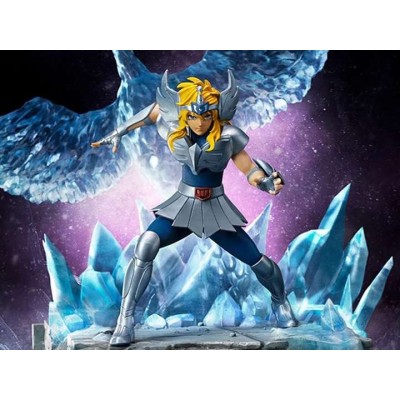 IRON STUDIOS SAINT SEIYA CYGNUS HYOGA ART SCALE DELUXE 1/10 STATUE FIGURE
