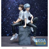 SEGA GOODS REBUILD OF EVANGELION SHINJI E KAWORU LUMINASTA SHINJI STATUA FIGURE