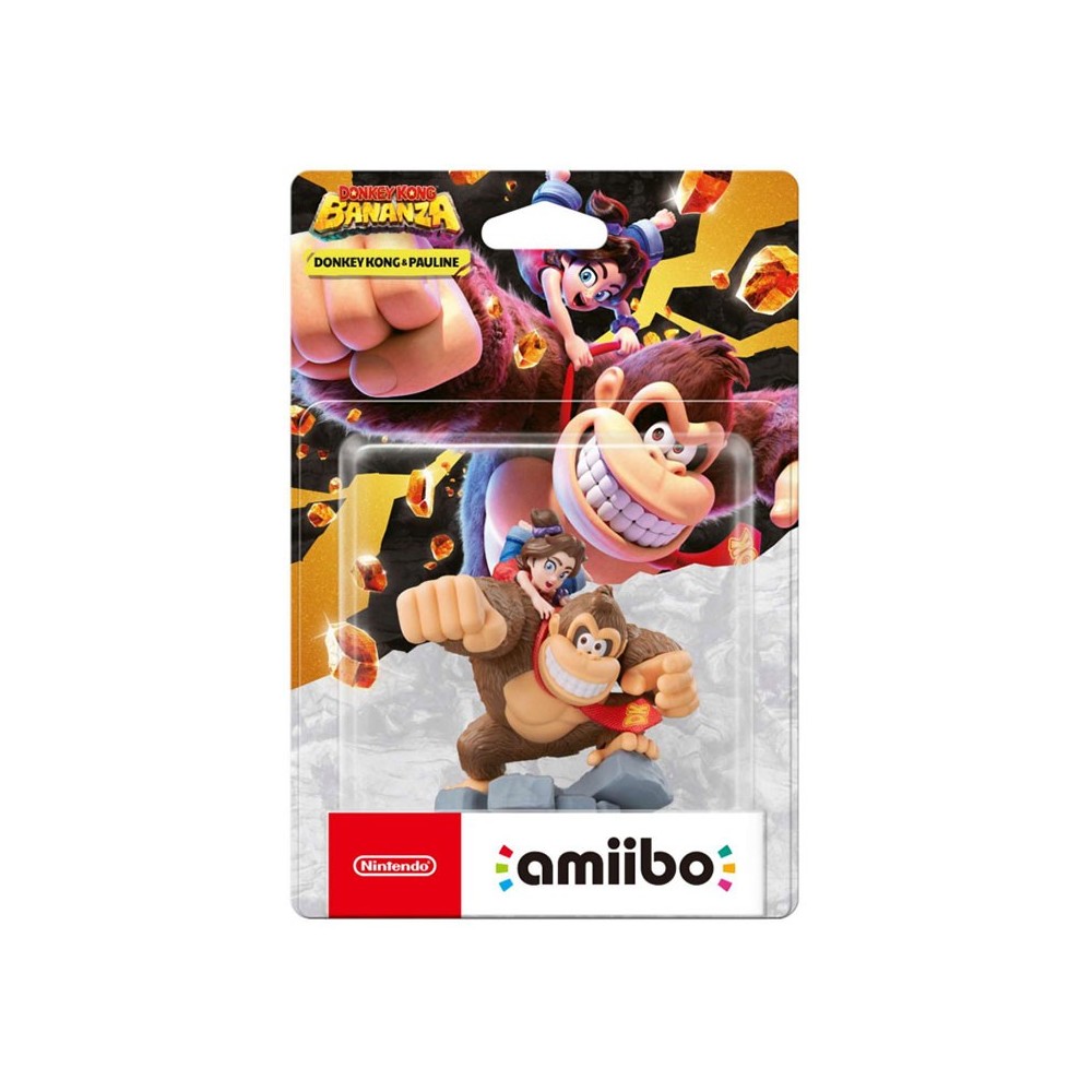 DONKEY KONG BANANZA AMIIBO DONKEY KONG E PAULINE NINTENDO