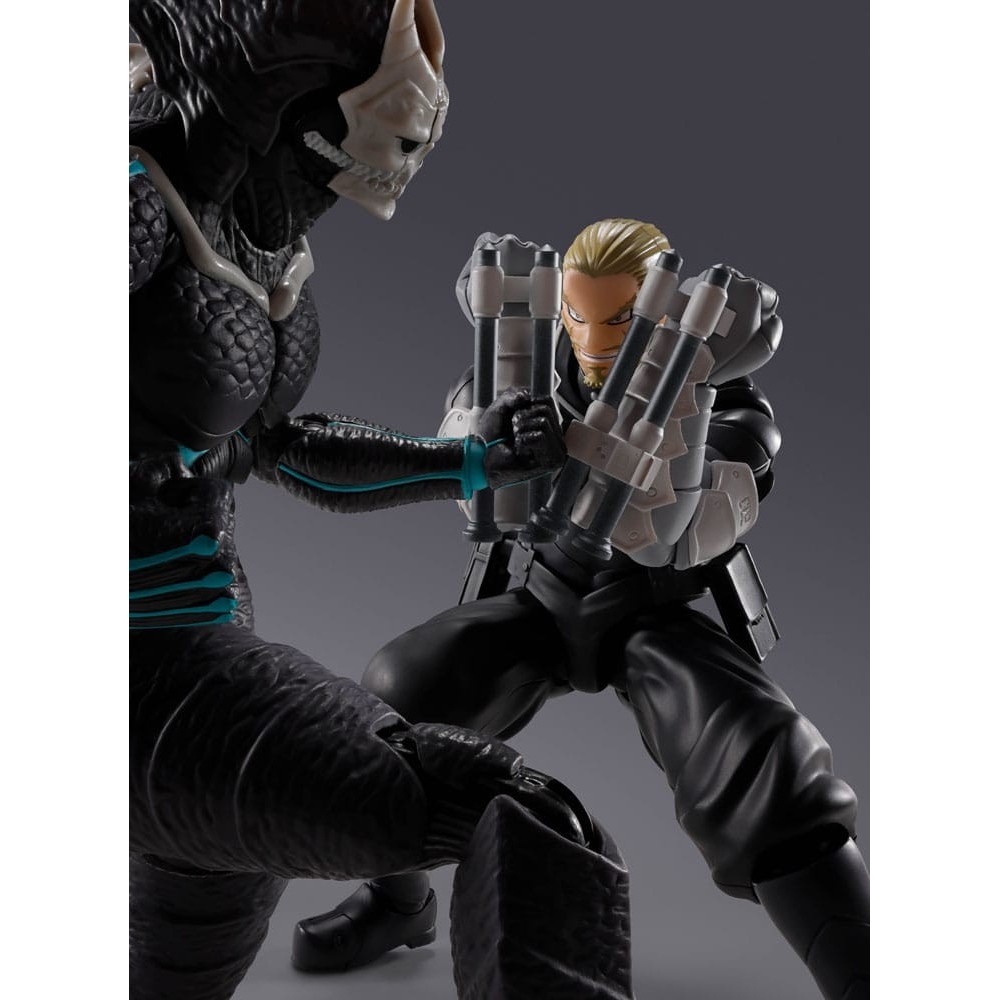 BANDAI KAIJU NO.8 SH FIGUARTS ISAO SHINOMIYA PVC ACTION FIGURE