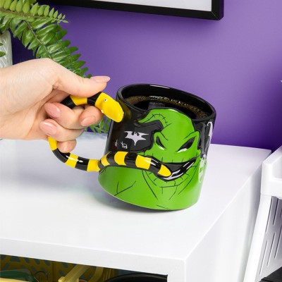 THE NIGHTMARE BEFORE CHRISTMAS OOGIE BOOGIE GLOW IN THE DARK TAZZA 3D 400ML PALADONE PRODUCTS