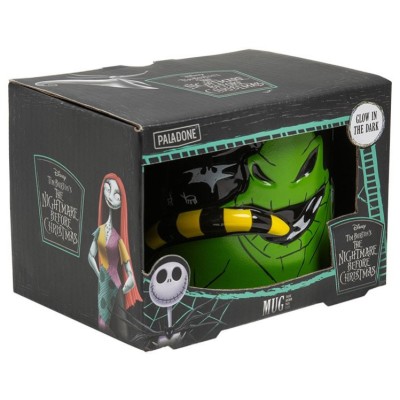 PALADONE PRODUCTS THE NIGHTMARE BEFORE CHRISTMAS OOGIE BOOGIE GLOW IN THE DARK 3D MUG 400ML
