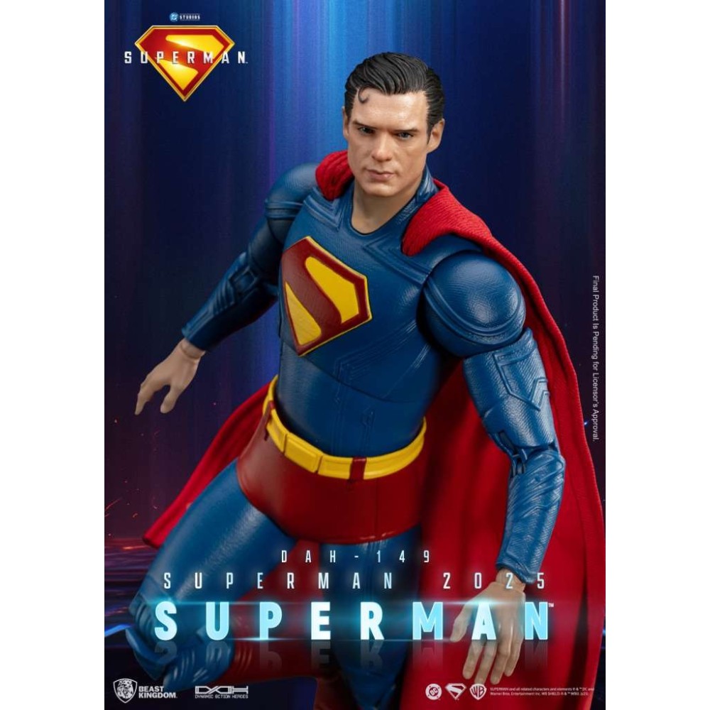 DC COMICS DAH-149 SUPERMAN 2025 MOVIE ACTION FIGURE BEAST KINGDOM
