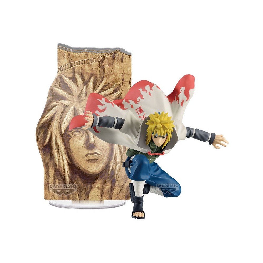 BANPRESTO NARUTO SHIPPUDEN PANEL SPECTACLE NAMIKAZE MINATO STATUE FIGURE