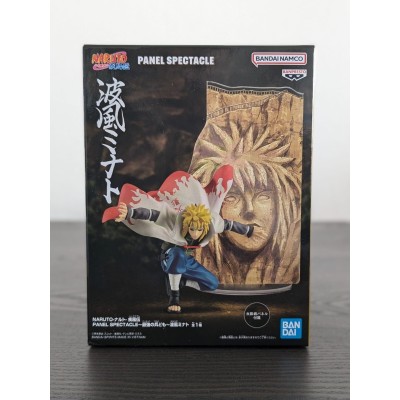 NARUTO SHIPPUDEN PANEL SPECTACLE NAMIKAZE MINATO STATUA FIGURE BANPRESTO
