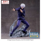 SEGA GOODS JUJUTSU KAISEN SATORU GOJO HOLLOW PURPLE LUMINASTA PVC STATUE FIGURE