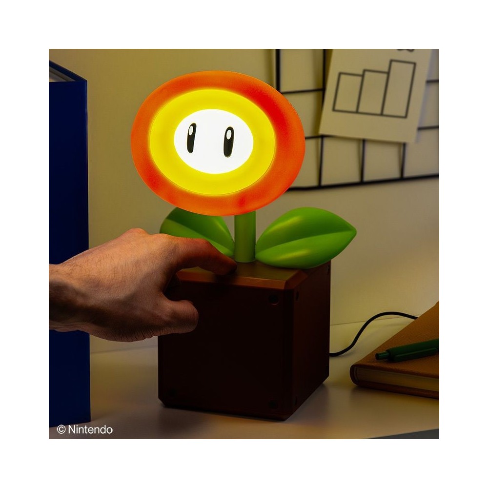 SUPER MARIO FIRE FLOWER LIGHT LAMPADA PALADONE PRODUCTS