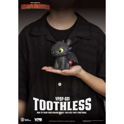 DRAGON TRAINER SDENTATO PALM SIZE VYNIL BANK SALVADANAIO BEAST KINGDOM