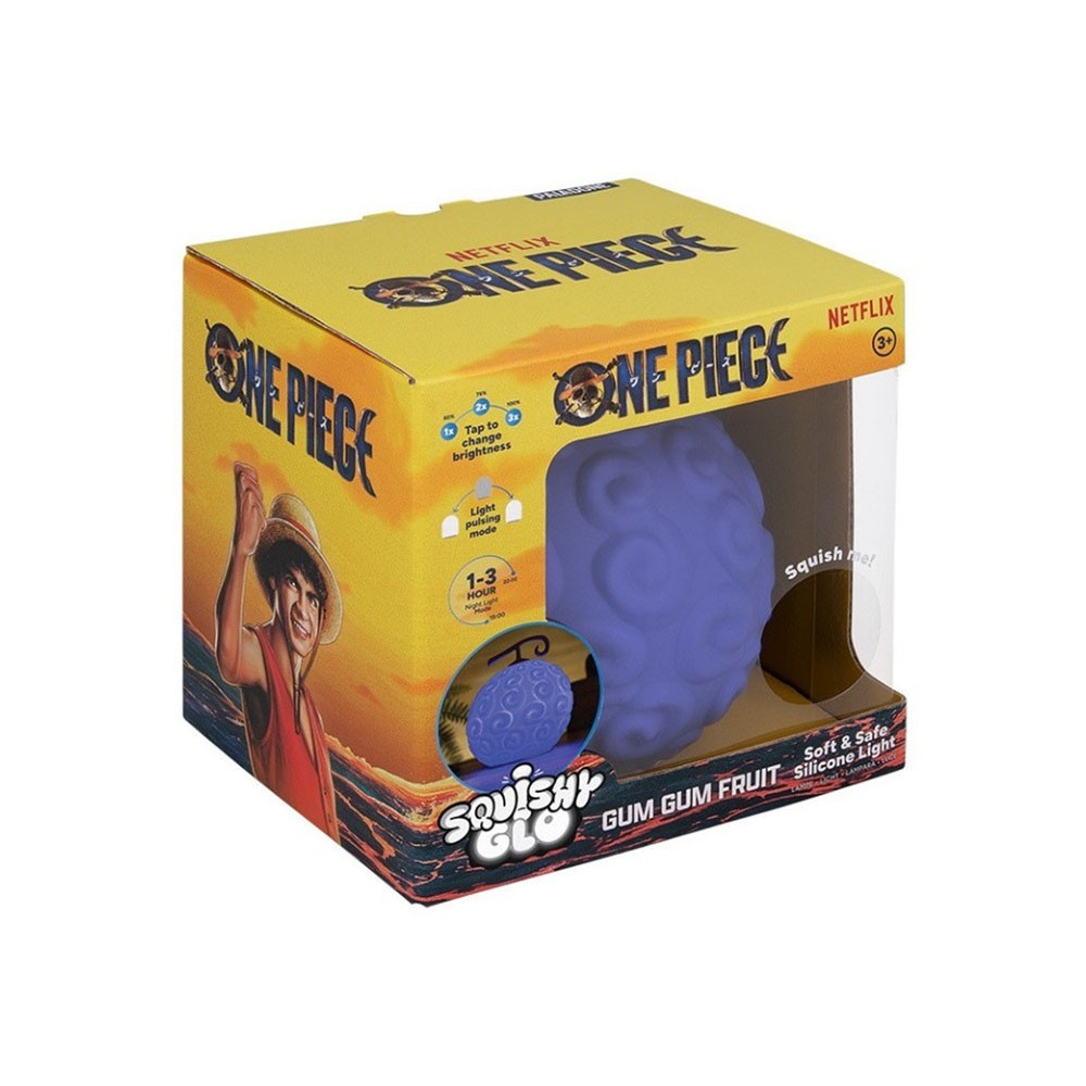 PALADONE PRODUCTS NETFLIX ONE PIECE GUM GUM FRUIT SQUISHYGLO SILICONE LAMP