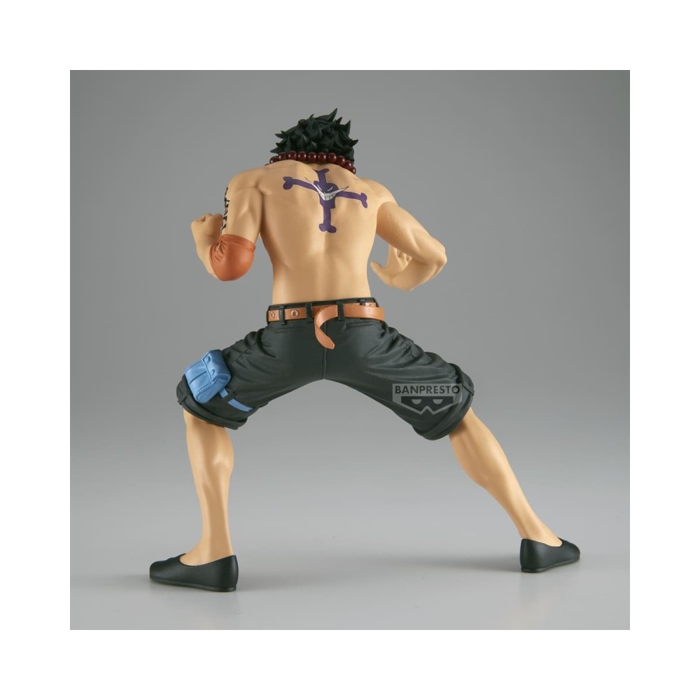 BANPRESTO ONE PIECE BATTLE RECORD COLLECTION PORTGAS D. ACE STATUE FIGURE