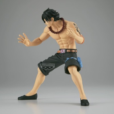 BANPRESTO ONE PIECE BATTLE RECORD COLLECTION PORTGAS D. ACE STATUE FIGURE