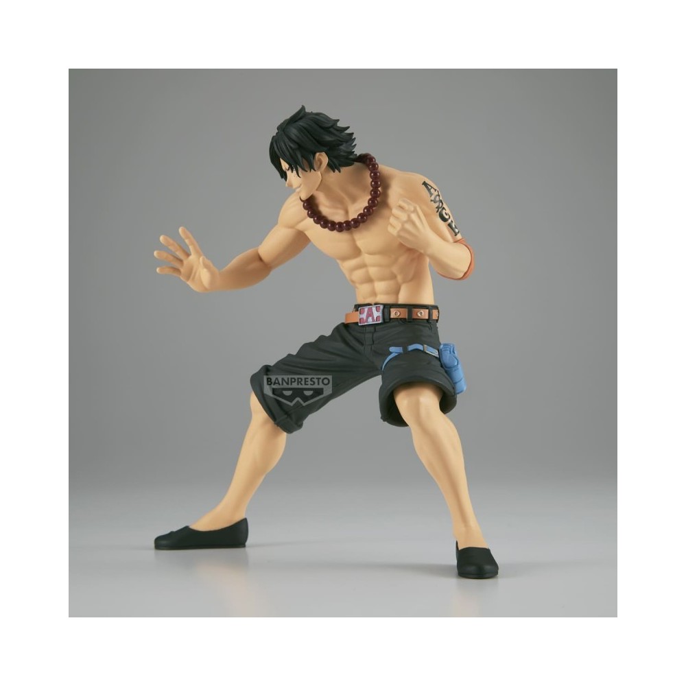 BANPRESTO ONE PIECE BATTLE RECORD COLLECTION PORTGAS D. ACE STATUE FIGURE