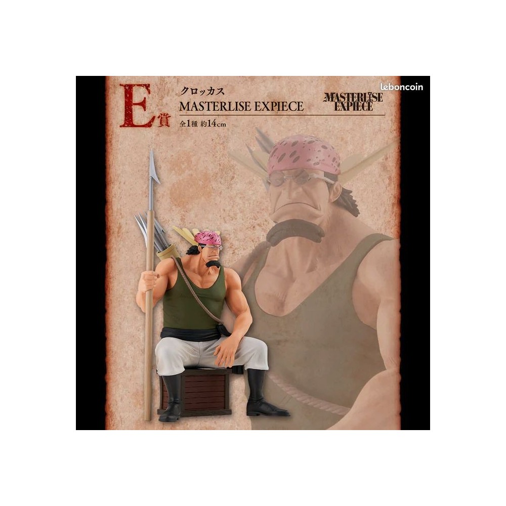 ONE PIECE CROCUS ICHIBANSHO MASTERLISE EXPIECE STATUA FIGURE BANDAI