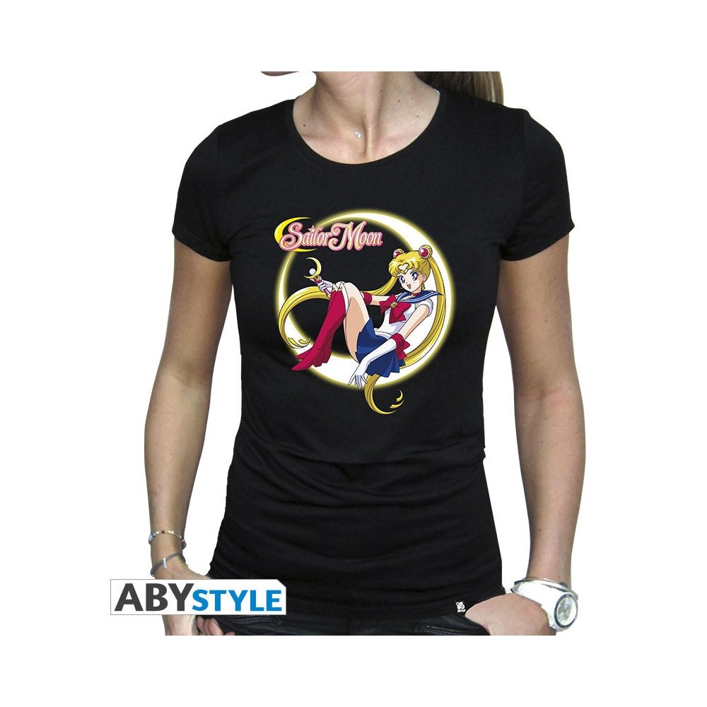 SAILOR MOON TSHIRT DONNA TAGLIA L ABYSTYLE