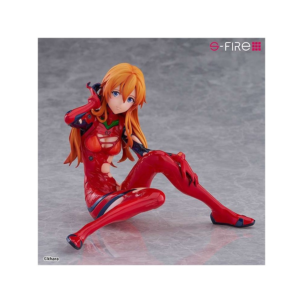 SEGA GOODS REBUILD OF EVANGELION ASUKA LANGLEY S-FIRE FIGURE PVC STATUE