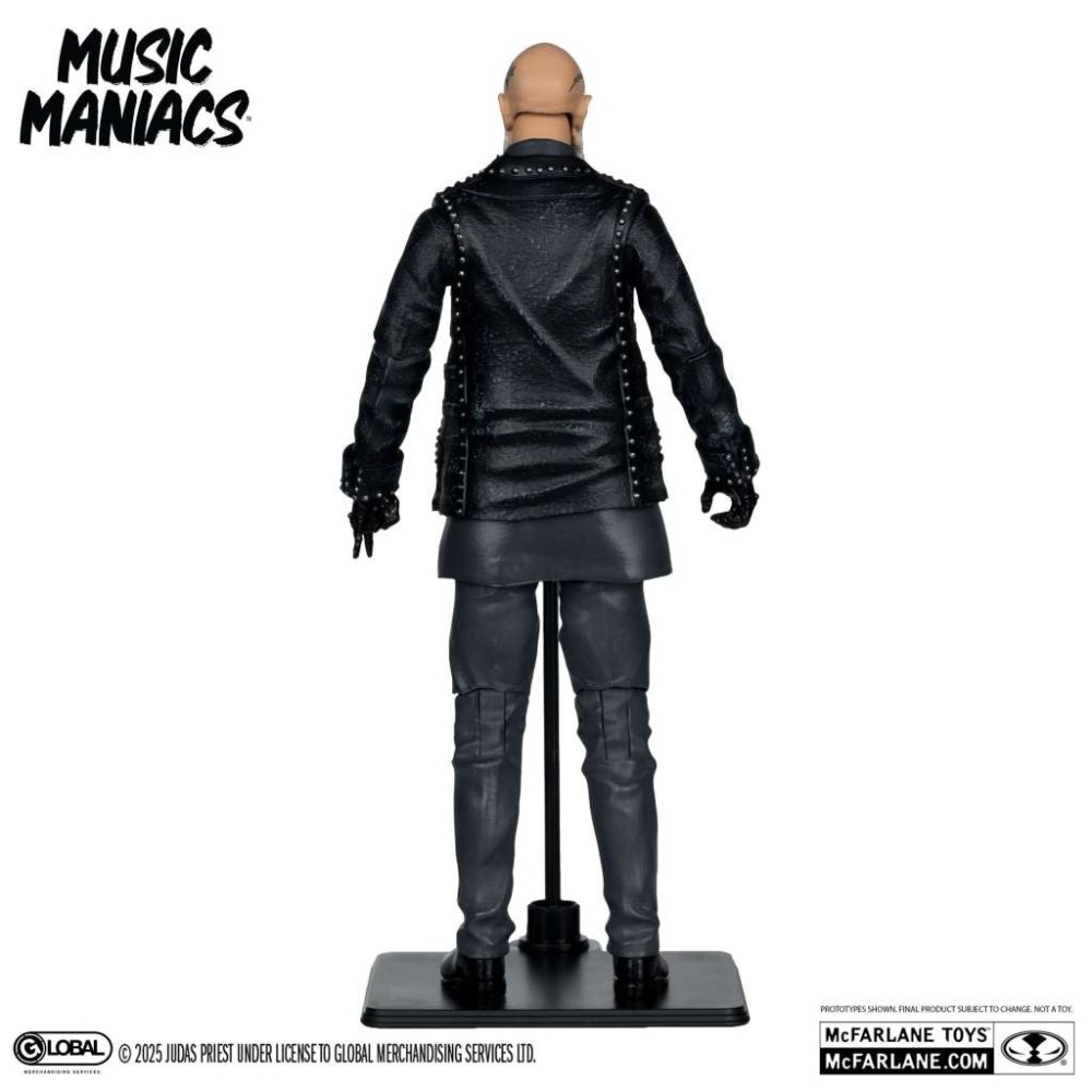 MUSIC MANIACS ROB HALFORD OF JUDAS PRIEST ACTION FIGURE MC FARLANE