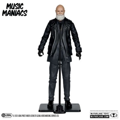 MUSIC MANIACS ROB HALFORD OF JUDAS PRIEST ACTION FIGURE MC FARLANE