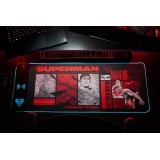 DC COMICS SUPERMAN MOUSEPAD LED CON CARICATORE TELEFONO NUMSKULL