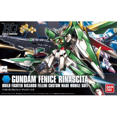 HIGH GRADE HGBF GUNDAM FENICE RINASCITA MODEL KIT ACTION FIGURE BANDAI